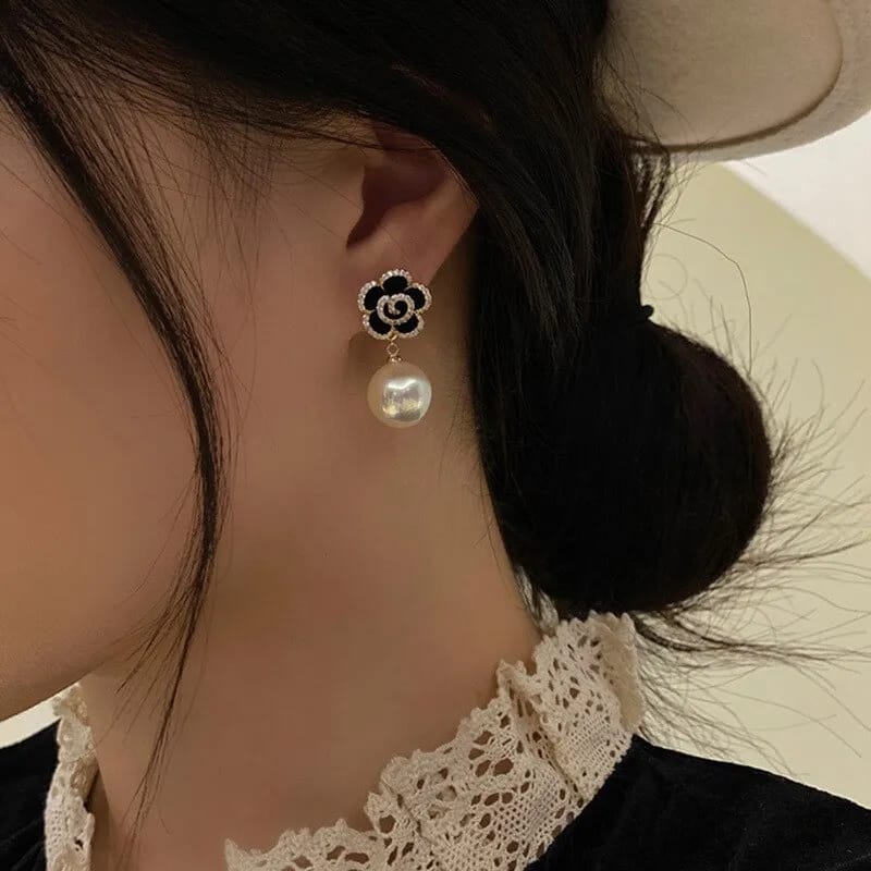 Black Rose Pearl drops